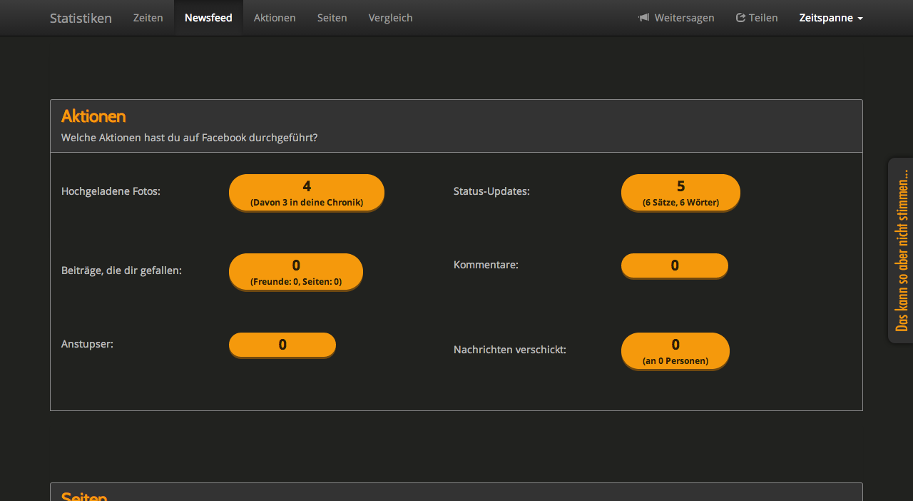 Screenshot Facebook Privacy Analyzer